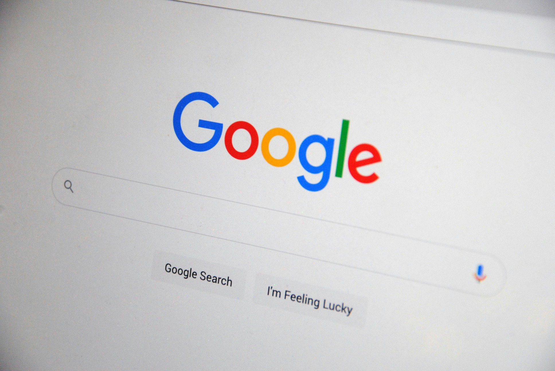 Google search website